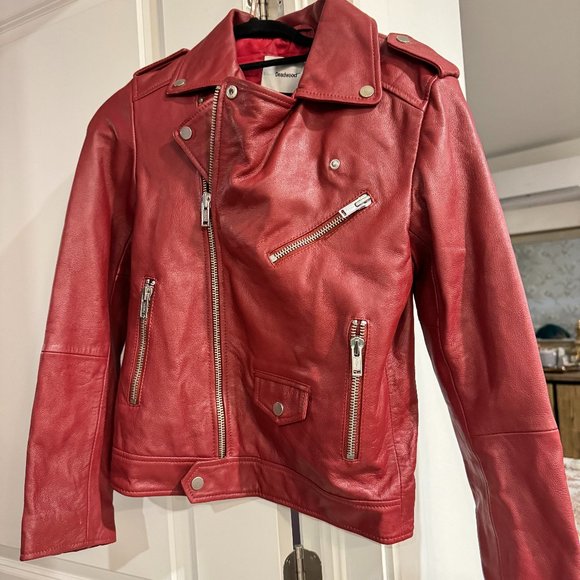 Deadwood Women's Leather Jacket - Picture 1 of 7